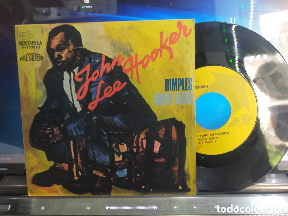 Discos de vinilo: John lee hooker single boom boom Espa&ntilde;a 1970 - Foto 1