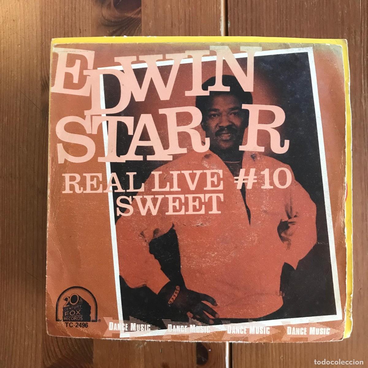 Discos de vinilo: EDWIN STARR - REAL LIVE #10 - SINGLE RCA SPAIN 1981 - Foto 1