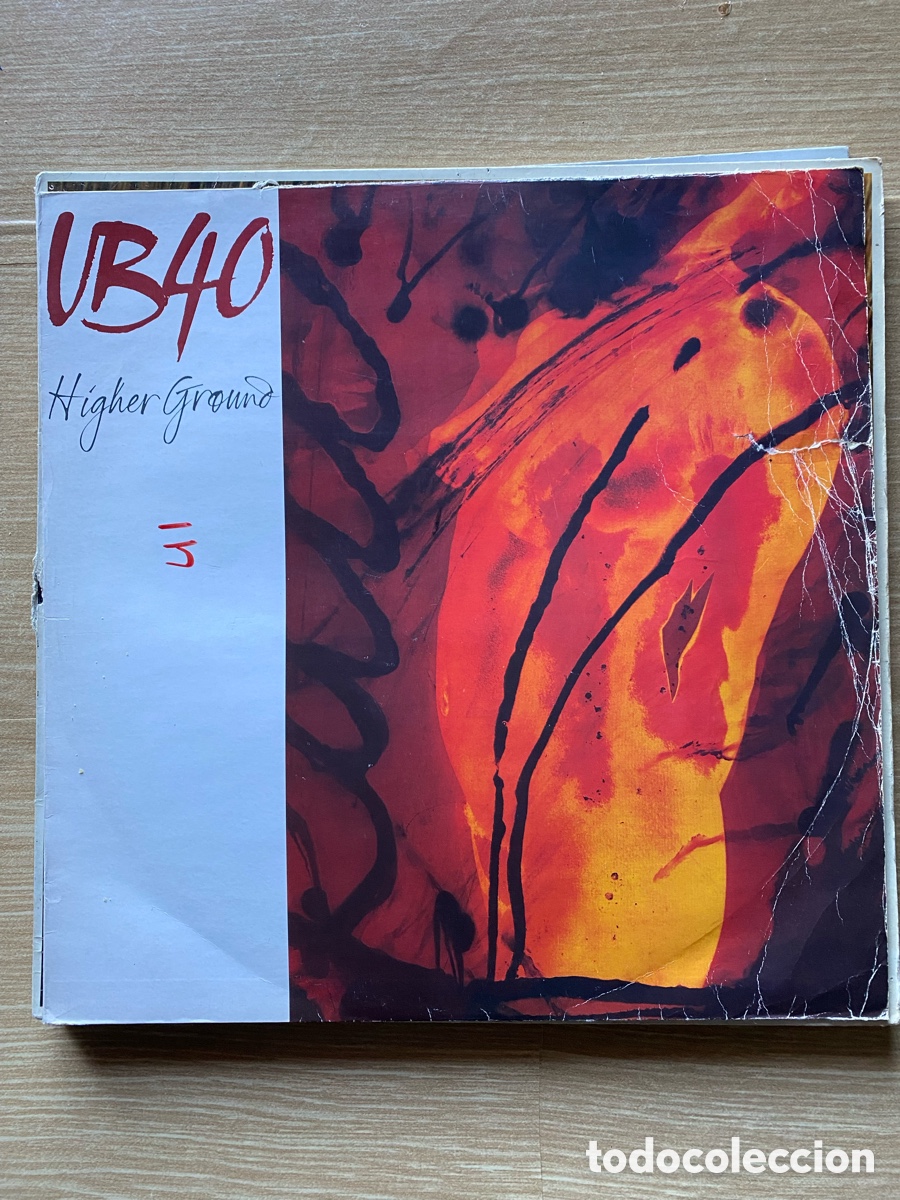 Discos de vinilo: Disco de Vinilo (Maxi) UB40 &rdquo;Higher Ground&rdquo; - Foto 1