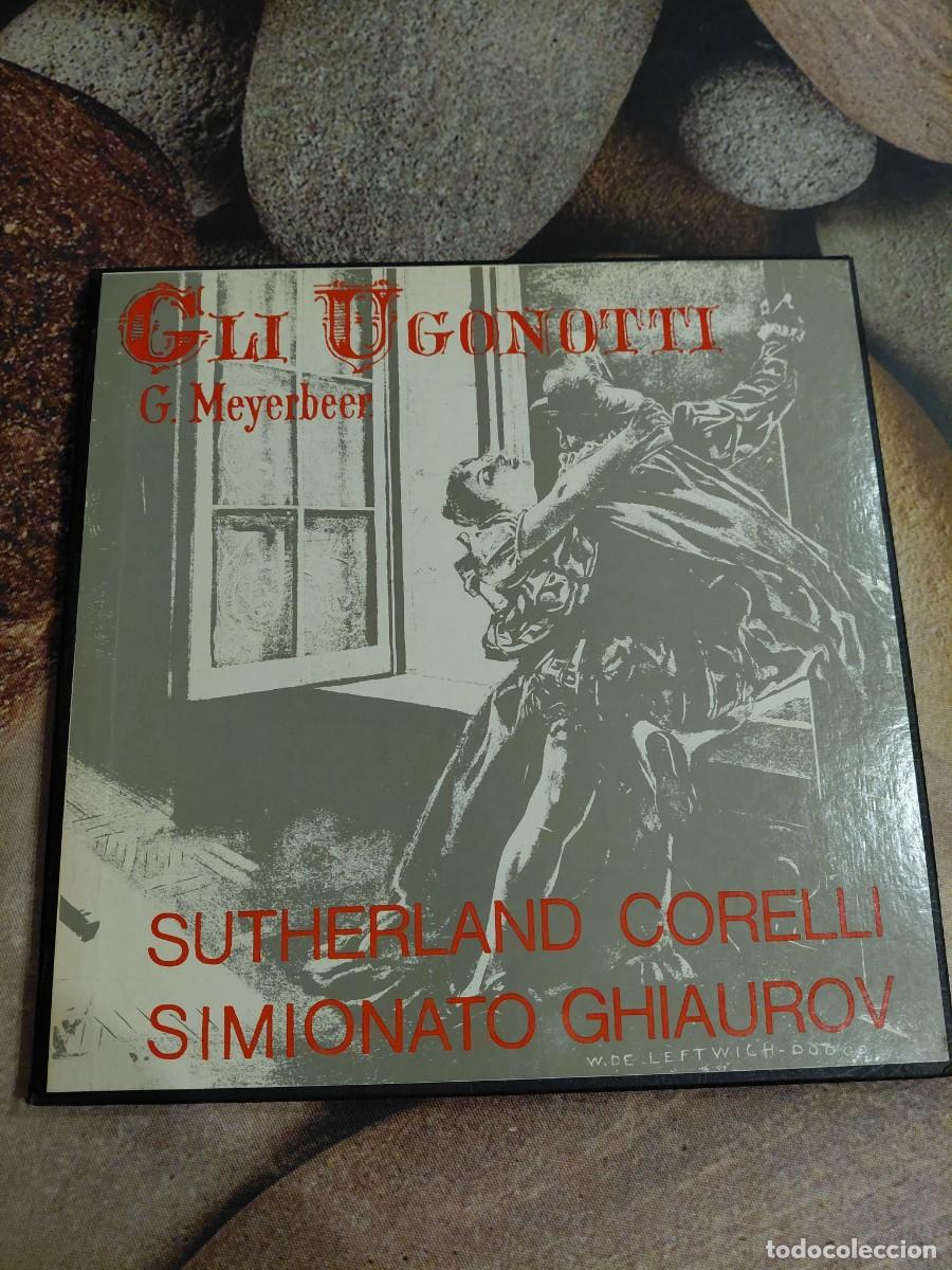 Discos de vinilo: Opera vinilo Gli Ugonotti de Meyerbeer - Foto 1