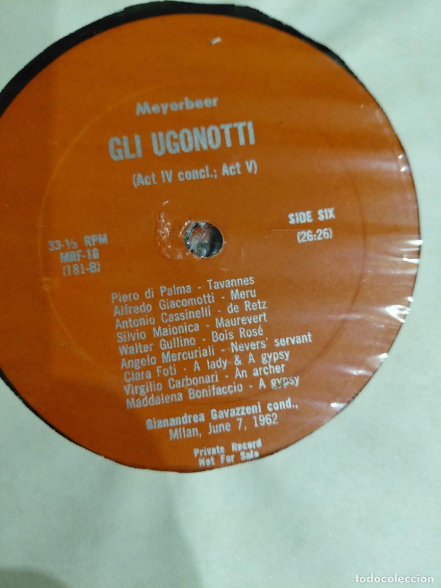 Discos de vinilo: Opera vinilo Gli Ugonotti de Meyerbeer - Foto 2