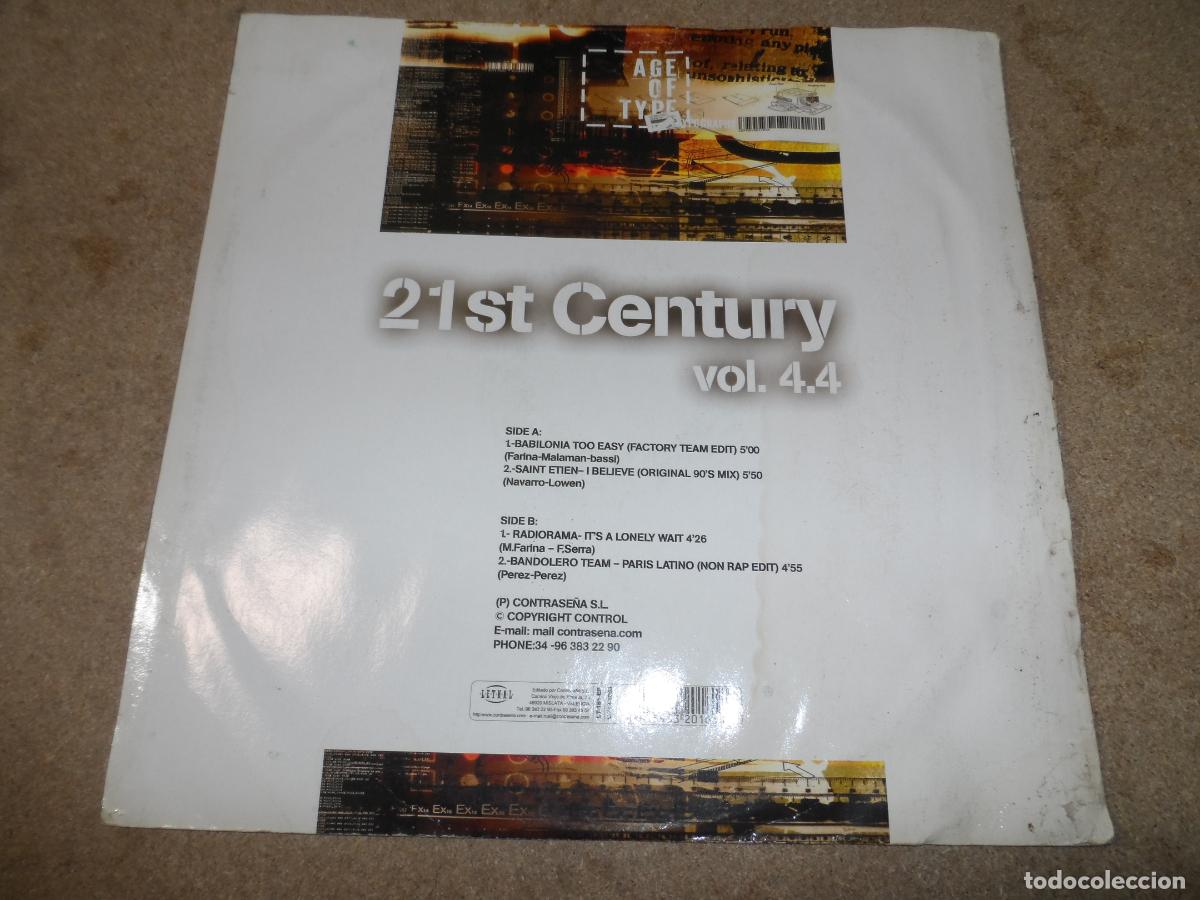 Discos de vinilo: 21ST CENTURY VOL 4.4 - VARIOS (SPAIN 2004) - Foto 2