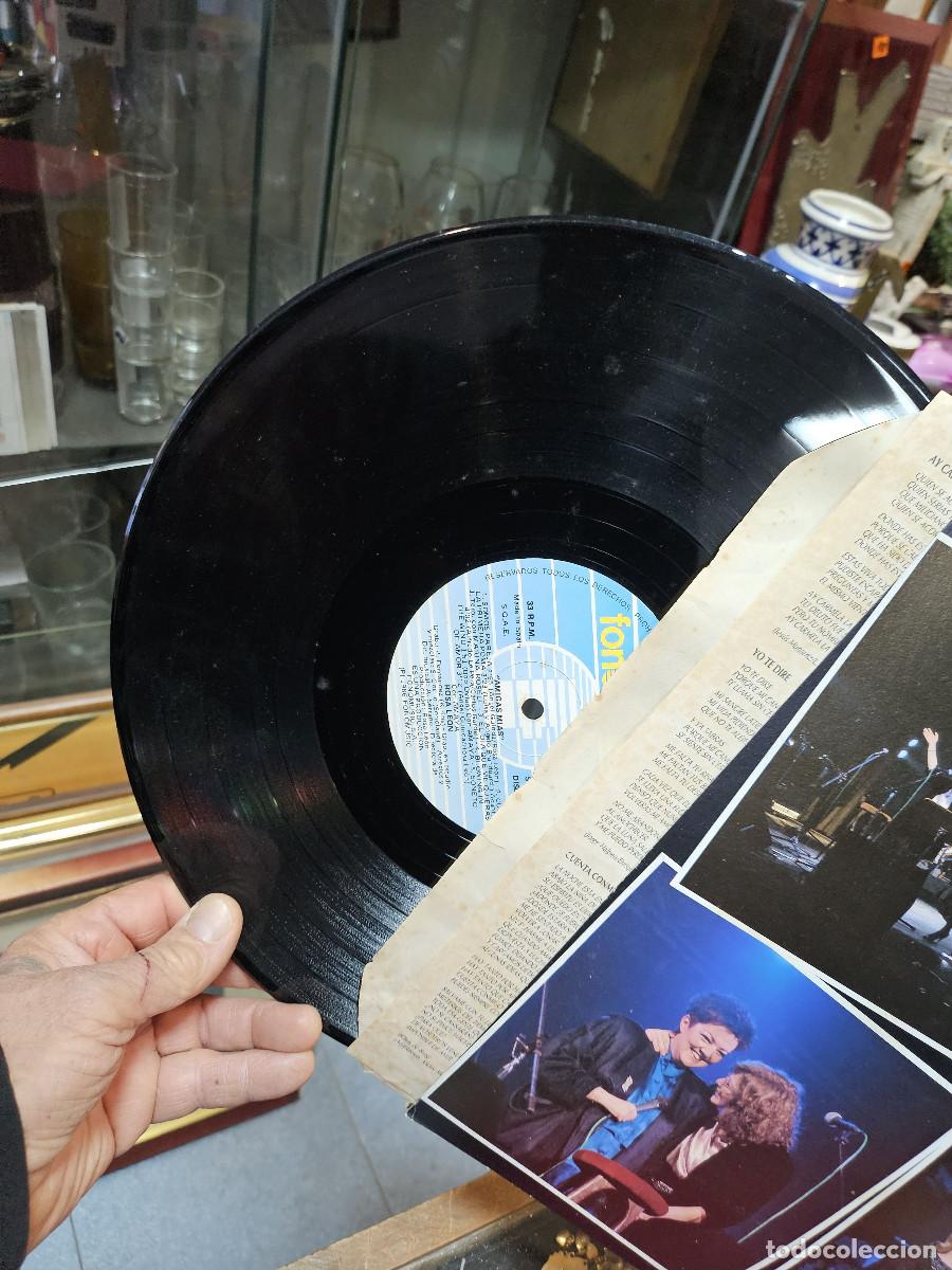 Discos de vinilo: 2 disco vinilo lp Rosa Leon - Foto 3