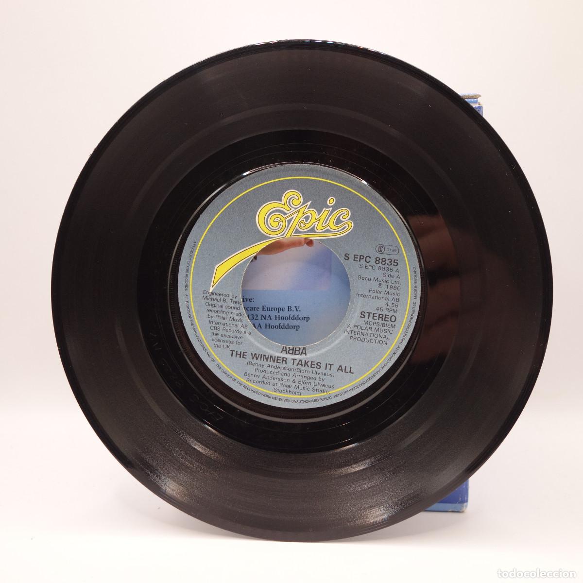 Discos de vinilo: ABBA - THE WINNER TAKES IT ALL - Foto 5