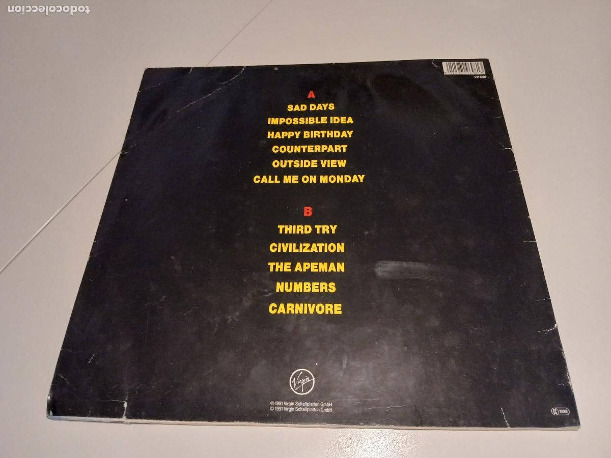 Discos de vinilo: Noise Annoys &lrm;&ndash; Third Try- (1991) lp disco vinilo - Foto 8