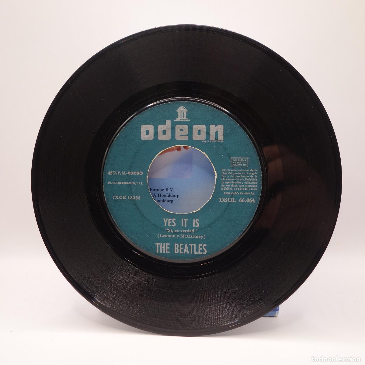 Discos de vinilo: THE BEATLES - TICKET TO RIDE - Foto 3