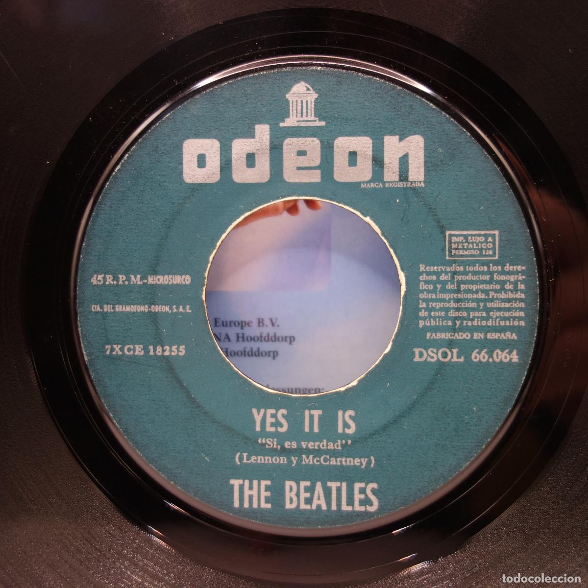 Discos de vinilo: THE BEATLES - TICKET TO RIDE - Foto 4