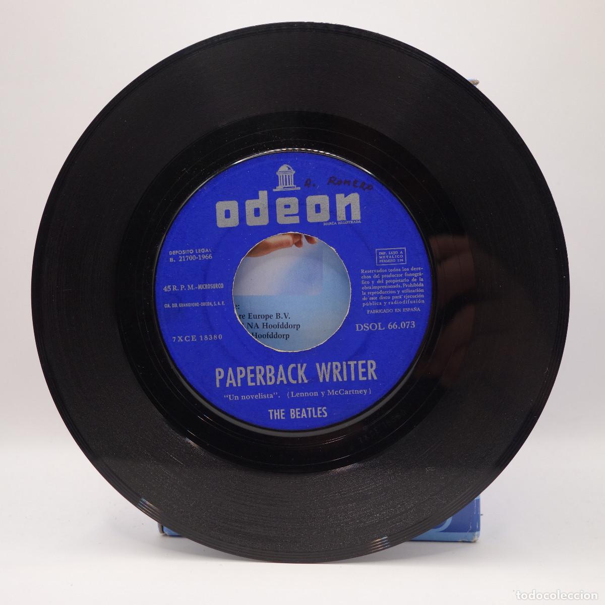 Discos de vinilo: THE BEATLES - PAPERBACK WRITER - Foto 5