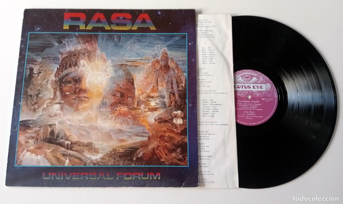 Discos de vinilo: LP RASA - UNIVERSAL FORUM - Foto 3