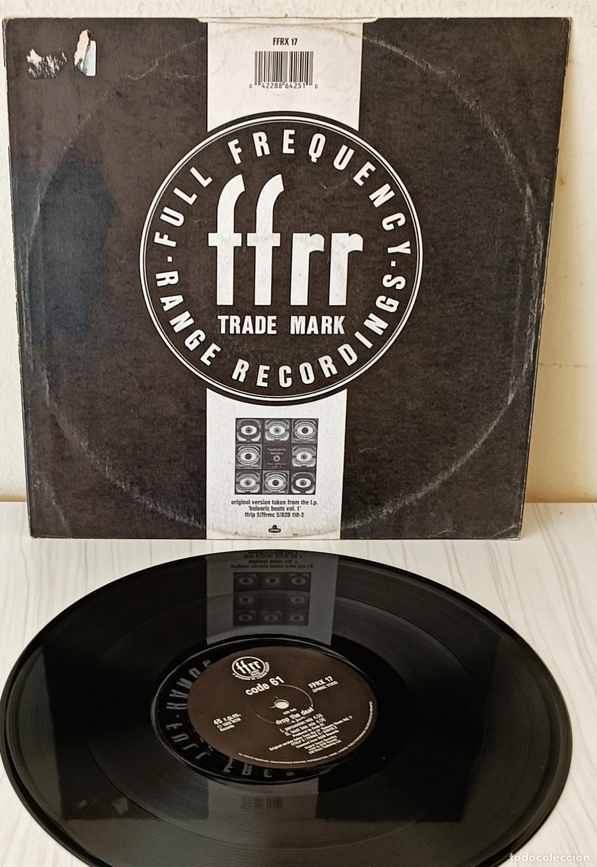 Discos de vinilo: CODE 61 -DROP THE DEAL MAXI FFRR EDIC. INGLESA - 1988 - Foto 2