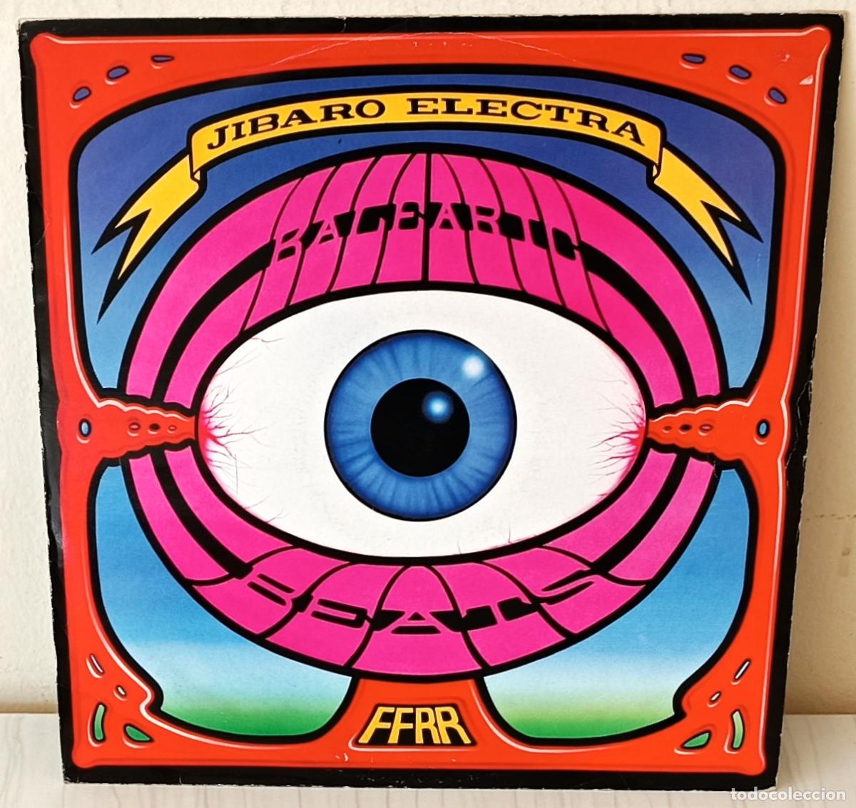Discos de vinilo: ELECTRA - JIBARO MAXI FFRR EDIC. INGLESA - 1988 - Foto 1