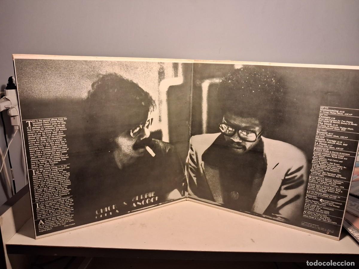 Discos de vinilo: DOBLE LP CHICK COREA & HERBIE HANCOCK - Foto 2