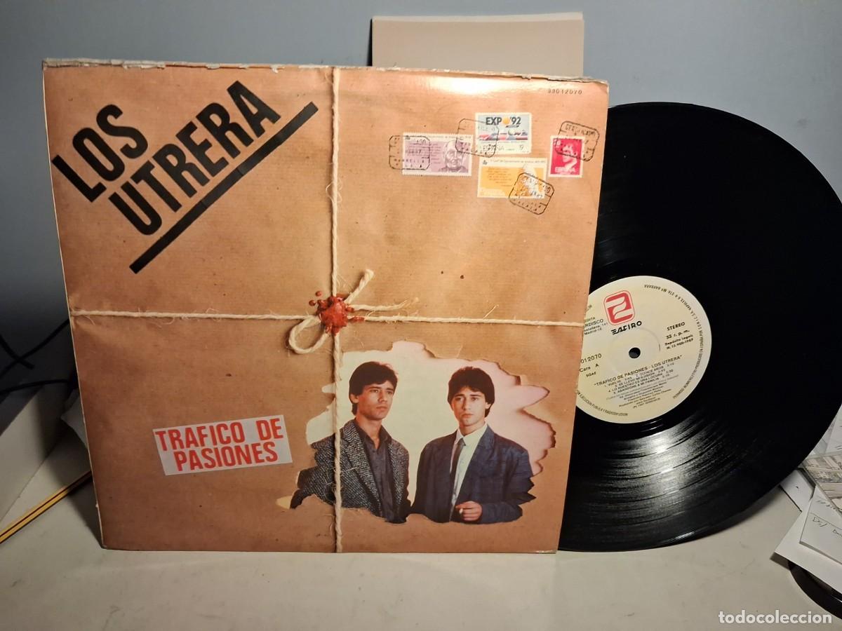 Discos de vinilo: LP LOS UTRERA : TRAFICO DE PASIONES - Foto 1