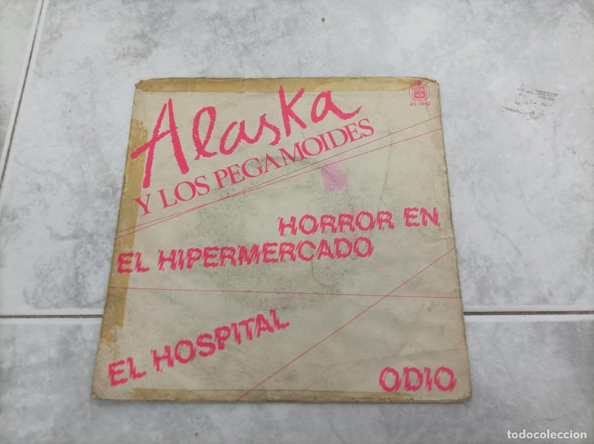 Discos de vinilo: Alska y los pegamoides -solo portada- - Foto 1
