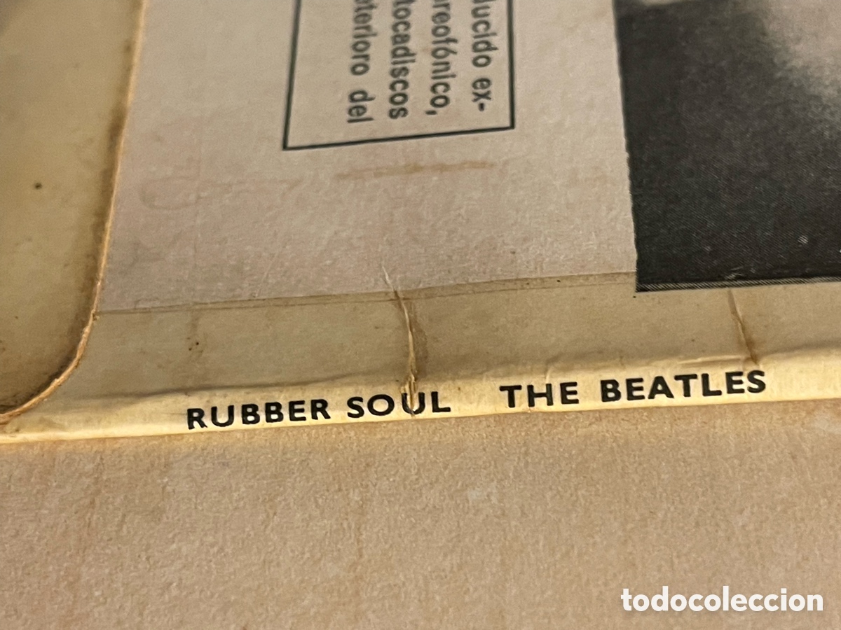 Discos de vinilo: BEATLES - RUBBER SOUL DOBLE REFERENCIA - Foto 7