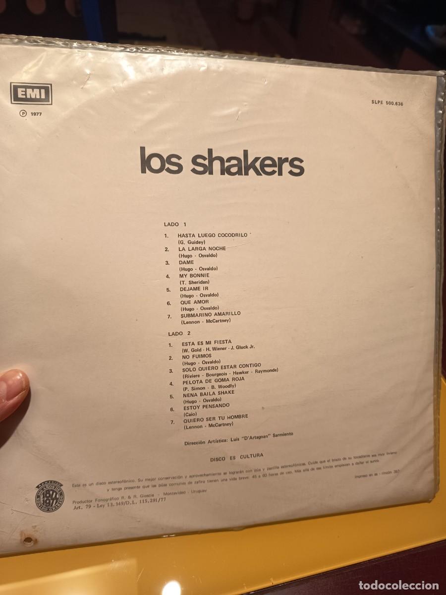 Discos de vinilo: LOTE 201, LP LOS INEDITOS DE LOS SHAKERS - Foto 2