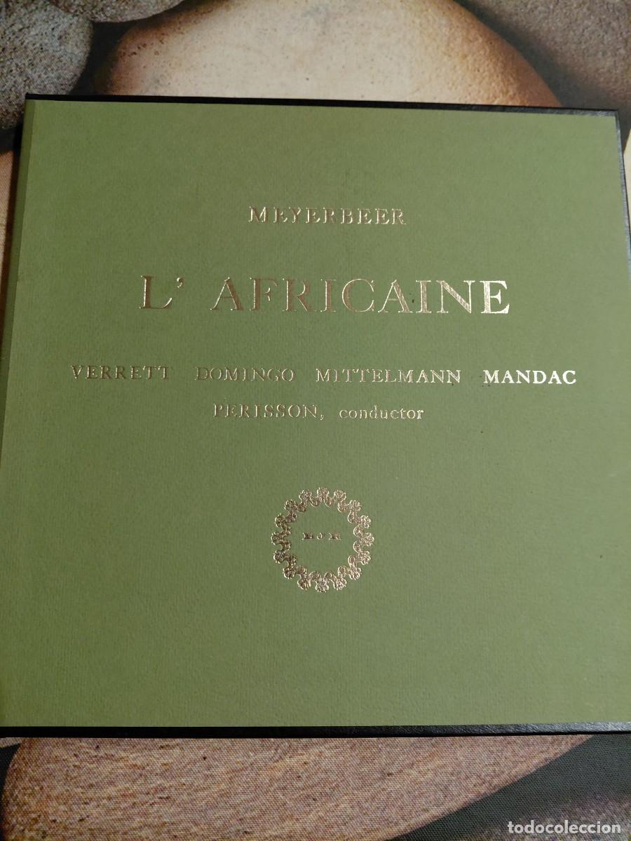 Discos de vinilo: Opera vinilo LAfricaine de Meyerbeer - Foto 1