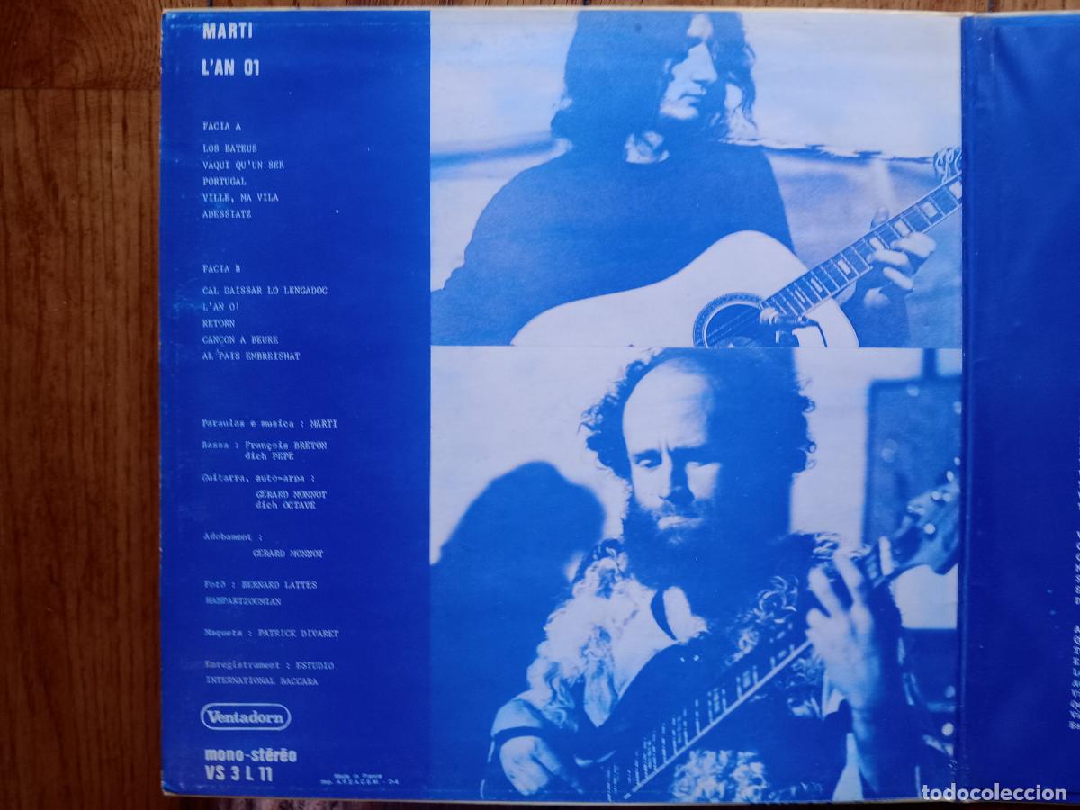 Discos de vinilo: Marti - Lan 01 - cantautor occitano - Foto 2