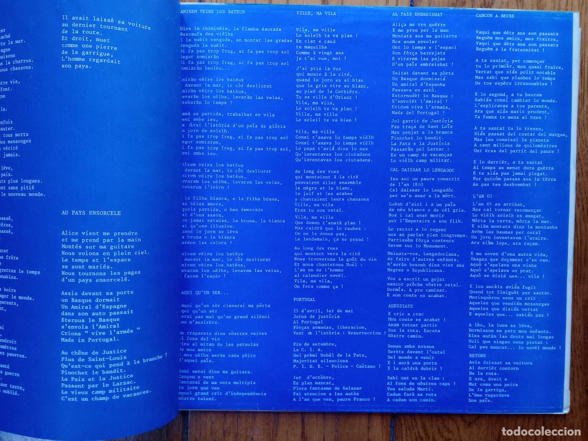 Discos de vinilo: Marti - Lan 01 - cantautor occitano - Foto 4