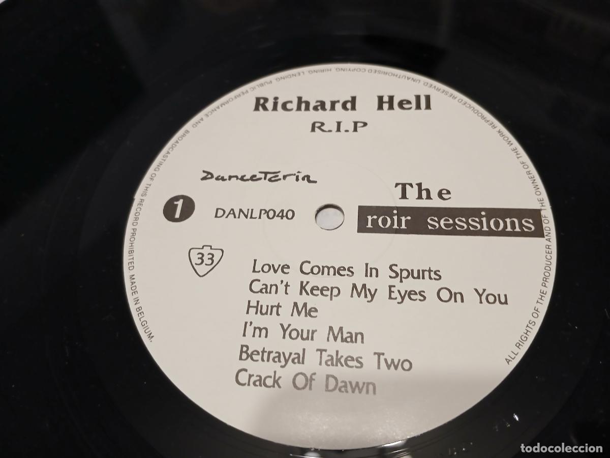 Discos de vinilo: Richard Hell &ndash; R.I.P.- (1990) LP disco vinilo - Foto 2