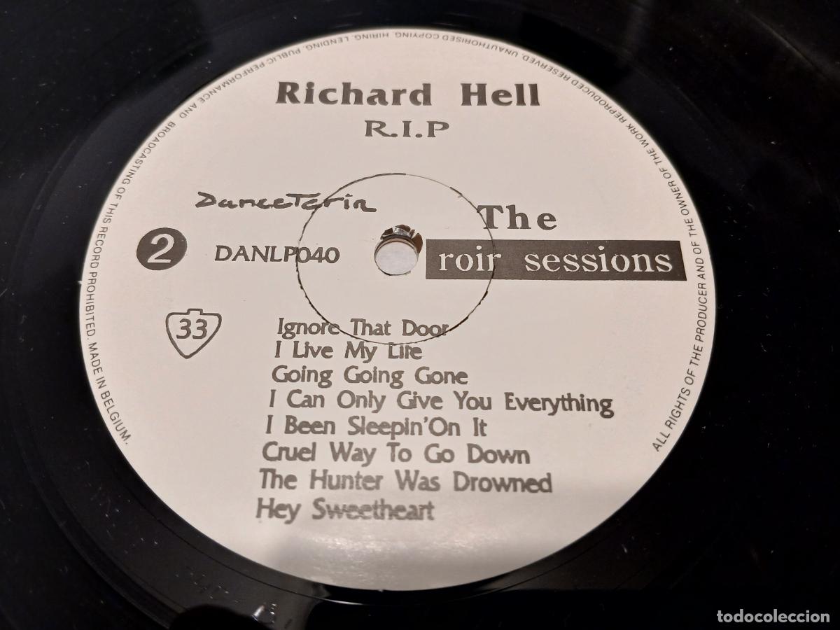 Discos de vinilo: Richard Hell &ndash; R.I.P.- (1990) LP disco vinilo - Foto 3