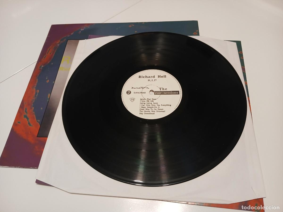 Discos de vinilo: Richard Hell &ndash; R.I.P.- (1990) LP disco vinilo - Foto 4