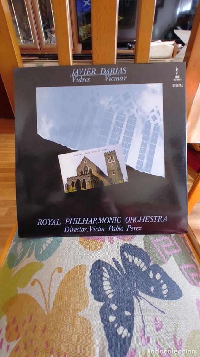 Discos de vinilo: JAVIER DARIAS-LP VIDRES VICMAR-GATEFOLD-NUEVO - Foto 3