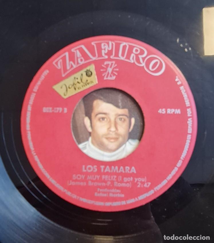 Discos de vinilo: Single Los Tamara A Santiago Voy - Foto 4