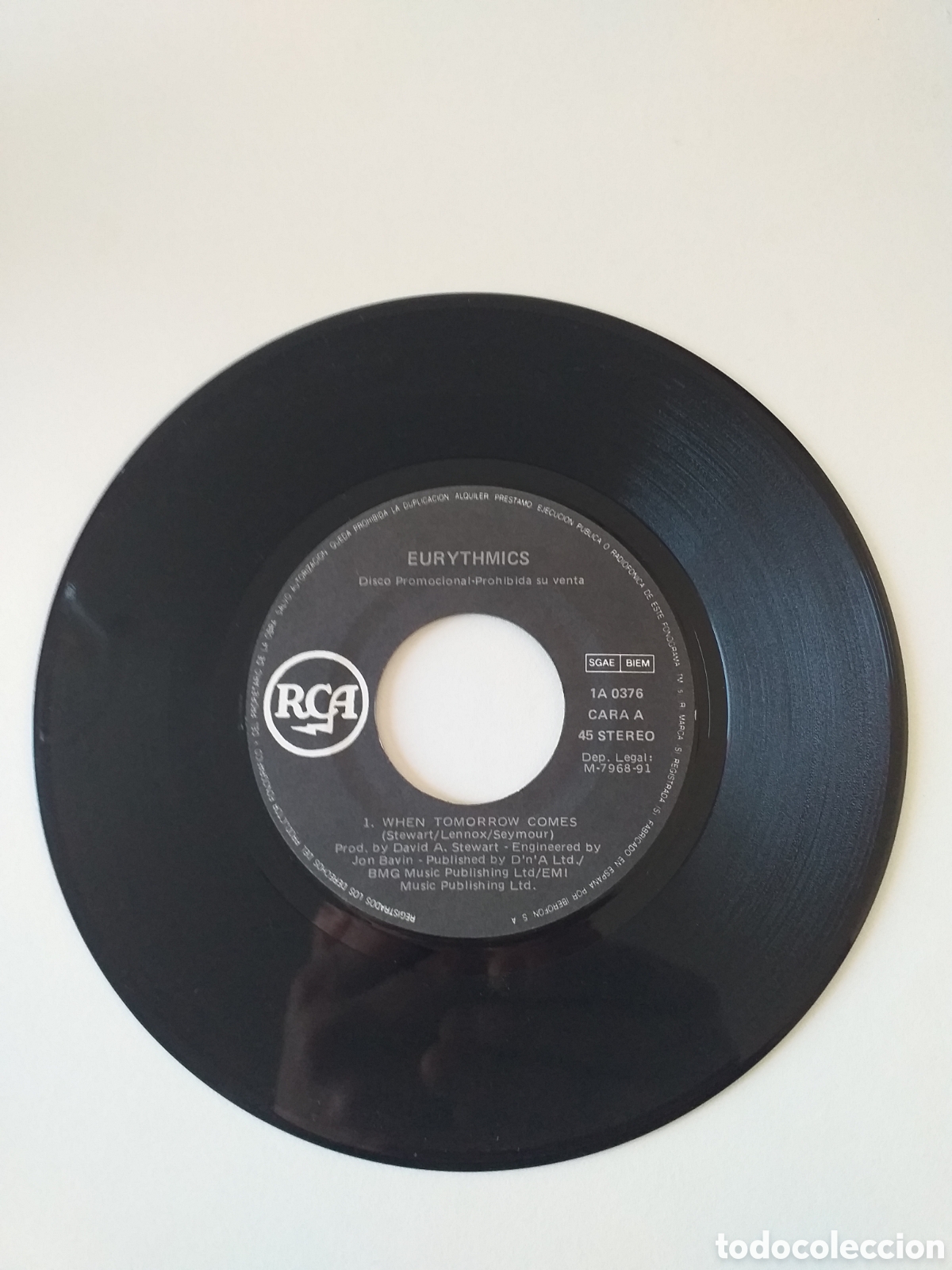 Discos de vinilo: Vinilo Eurythmics Single - Foto 3