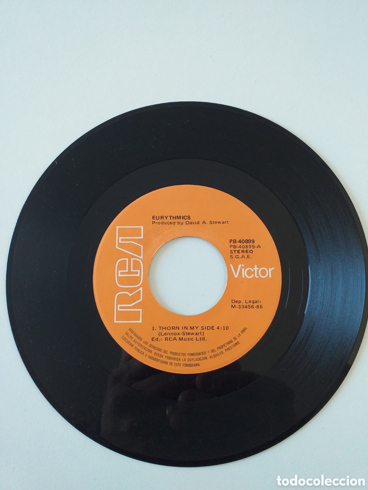 Discos de vinilo: Vinilo Eurythmics Single - Foto 3