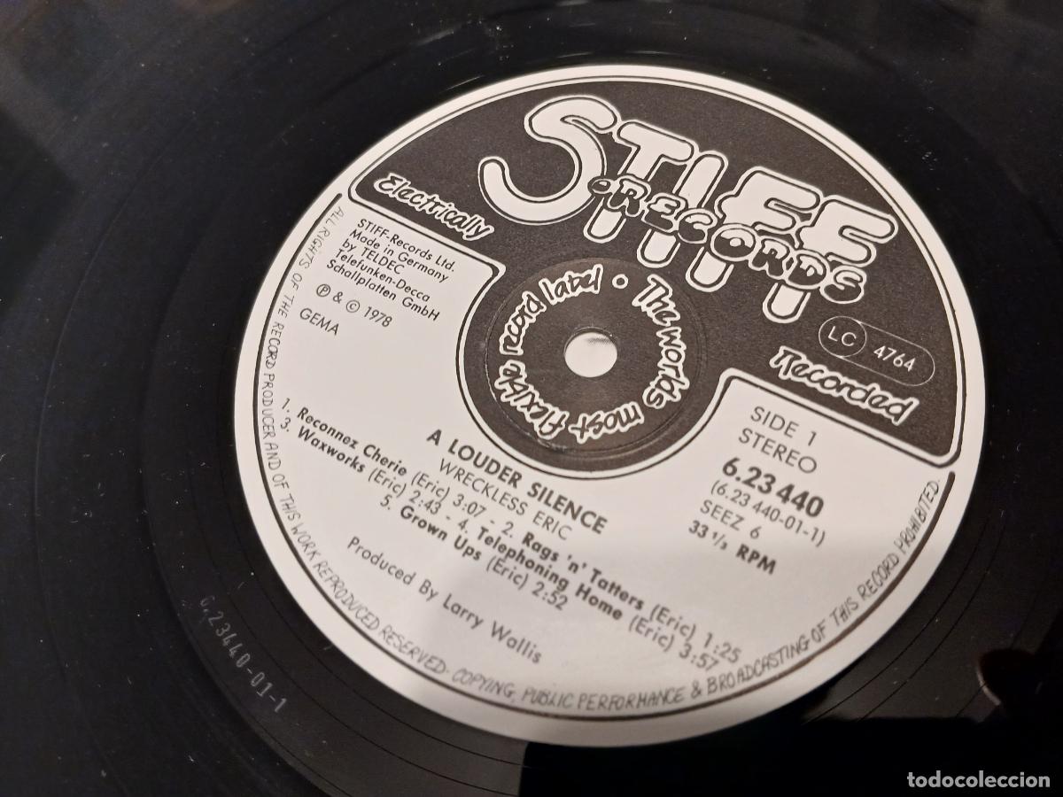 Discos de vinilo: Wreckless Eric &ndash; Wreckless Eric- (1978) LP disco vinilo - Foto 2
