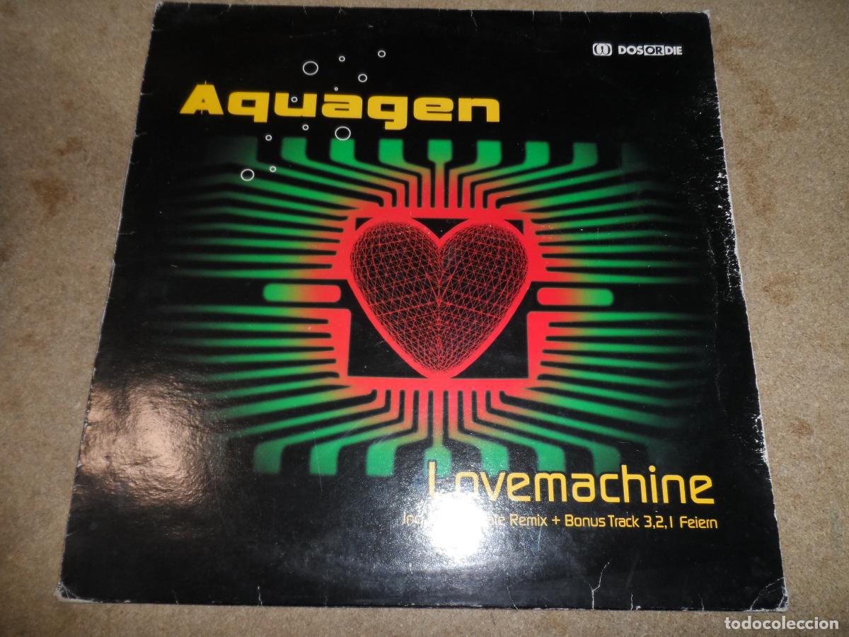 Discos de vinilo: Aquagen - Lovemachine (GERMANY 2000) - Foto 1