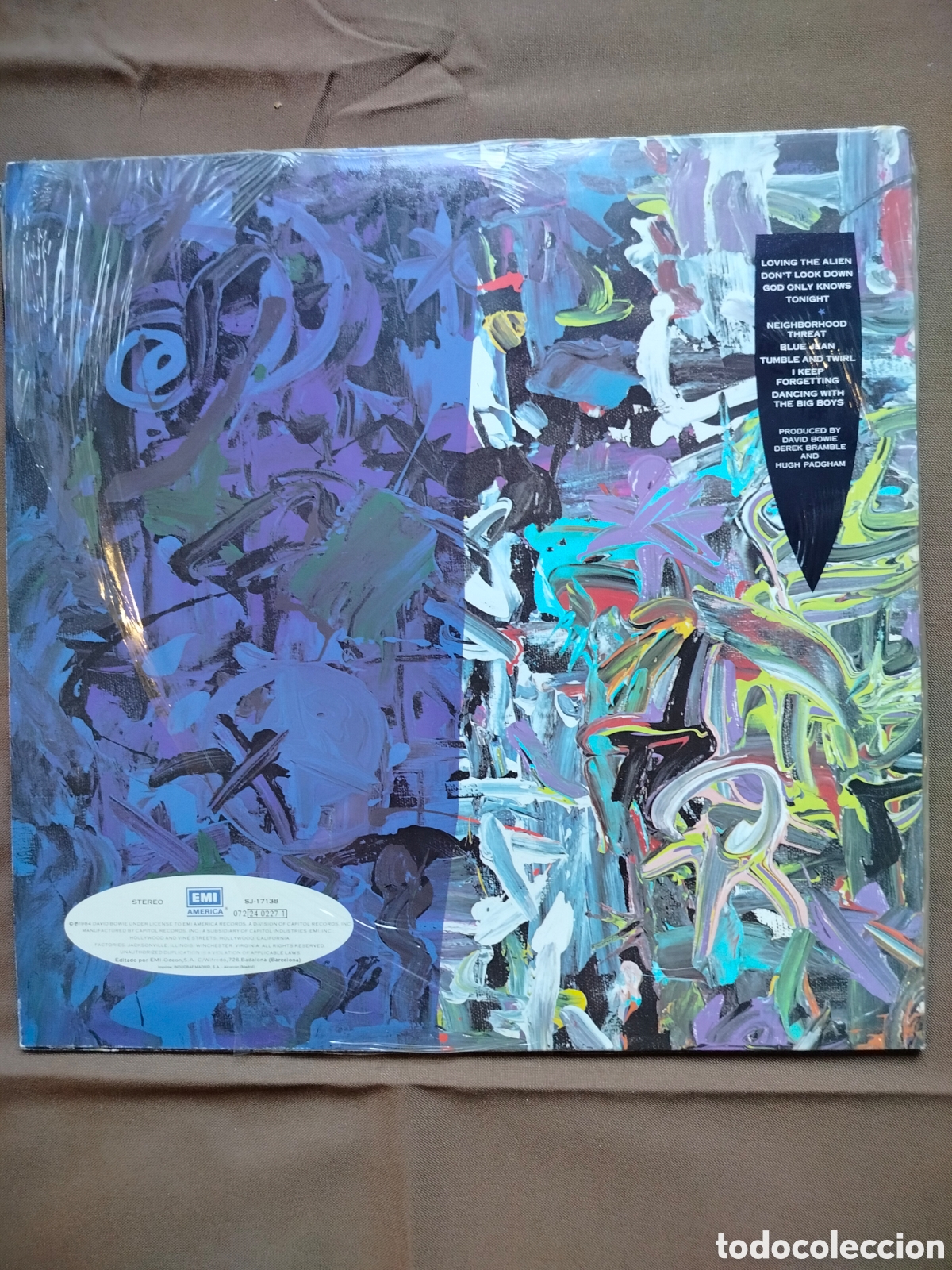 Discos de vinilo: David Bowie LP Tonight - Foto 2