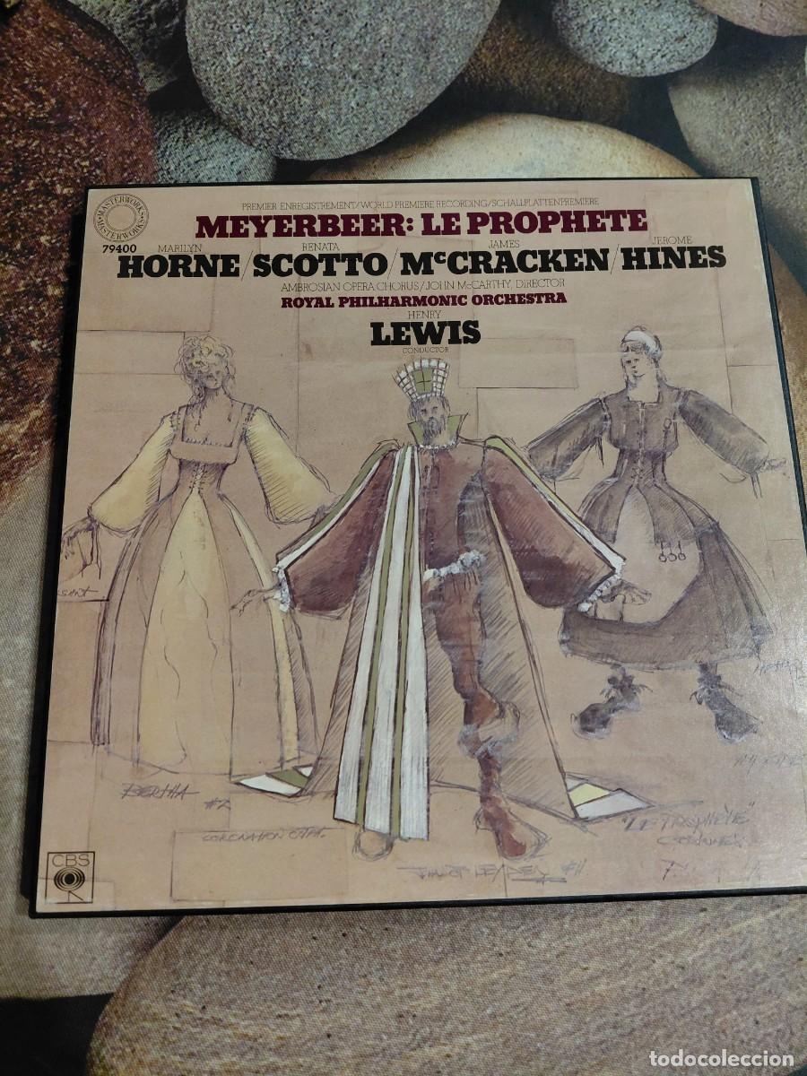 Discos de vinilo: Opera vinilo Le Prophete de Meyerbeer - Foto 1
