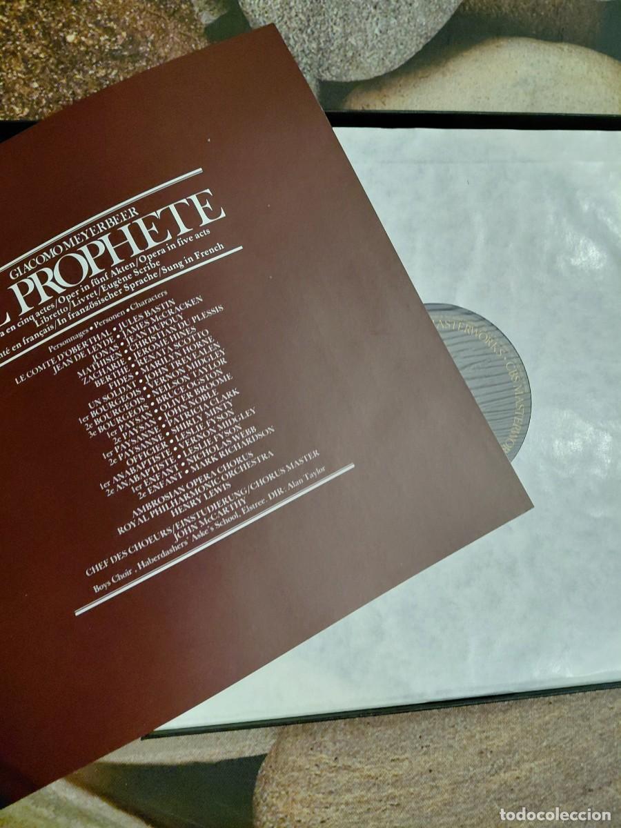 Discos de vinilo: Opera vinilo Le Prophete de Meyerbeer - Foto 2