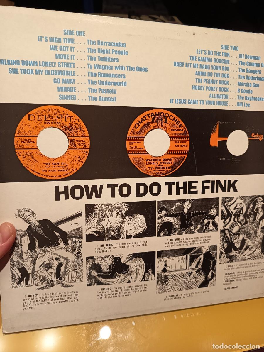 Discos de vinilo: LOTE 210, LP ITS FINKING TIME,( 1991) - Foto 2