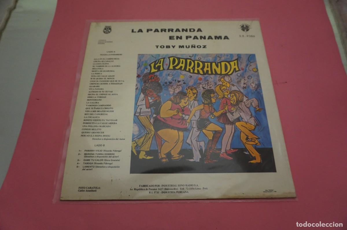 Discos de vinilo: LP - LA PARRANDA - EN PANAMA - EL DISCO ESTA NUEVO - Foto 3