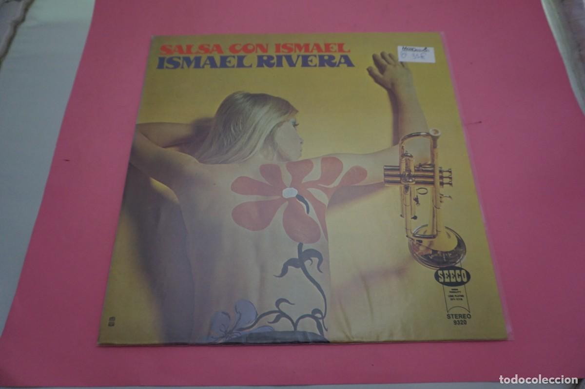 Discos de vinilo: LP - ISMAEL RIVERA - SALSA CON ISMAEL RIVERA - DISCO COMO NUEVO - Foto 1