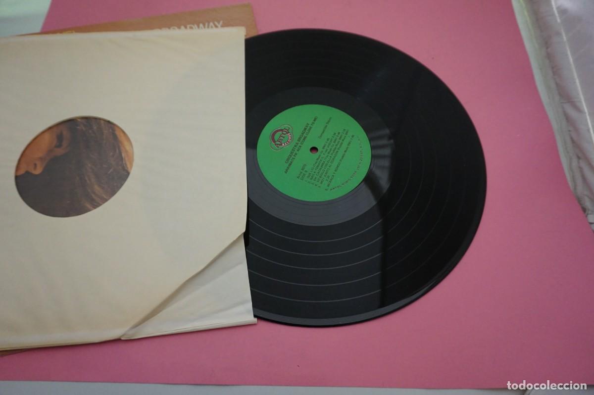 Discos de vinilo: LP - ORQUESTA BROADWAY - ARRIMATE PA ACA - DISCO COMO NUEVO - Foto 2