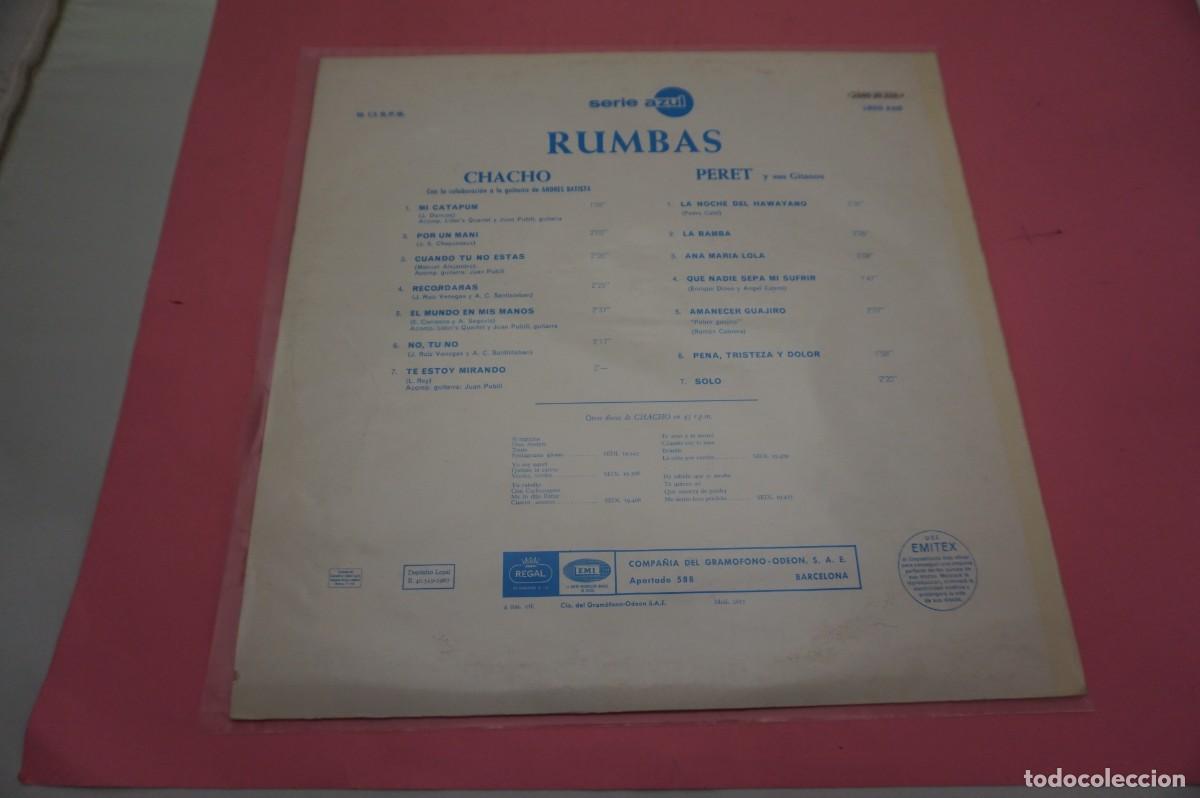 Discos de vinilo: LP - PERET Y SUS GITANOS - CHACHO- DISCO COMO NUEVO - Foto 3