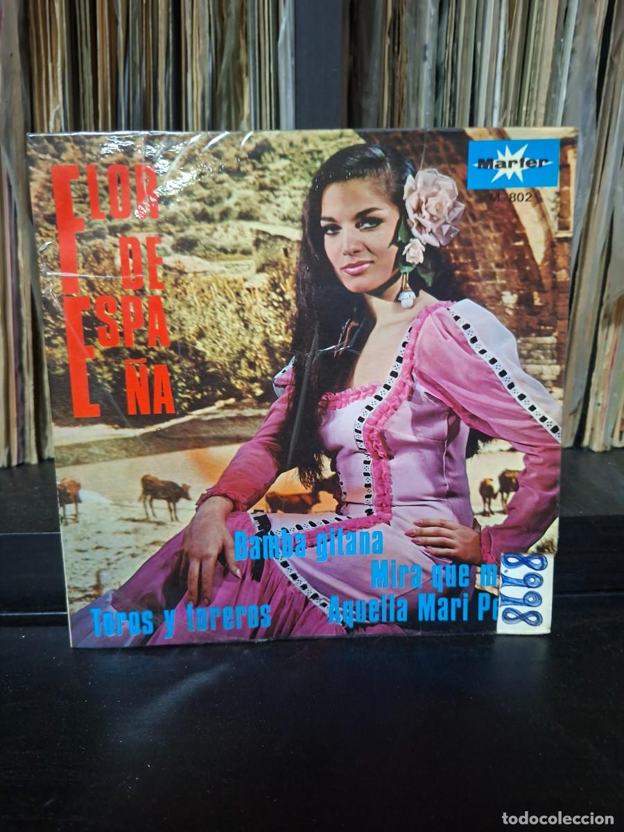 Discos de vinilo: FLOR DE ESPA&Ntilde;A - BAMBA GITANA - EP DE VINILO - CAJA 51 - Foto 1