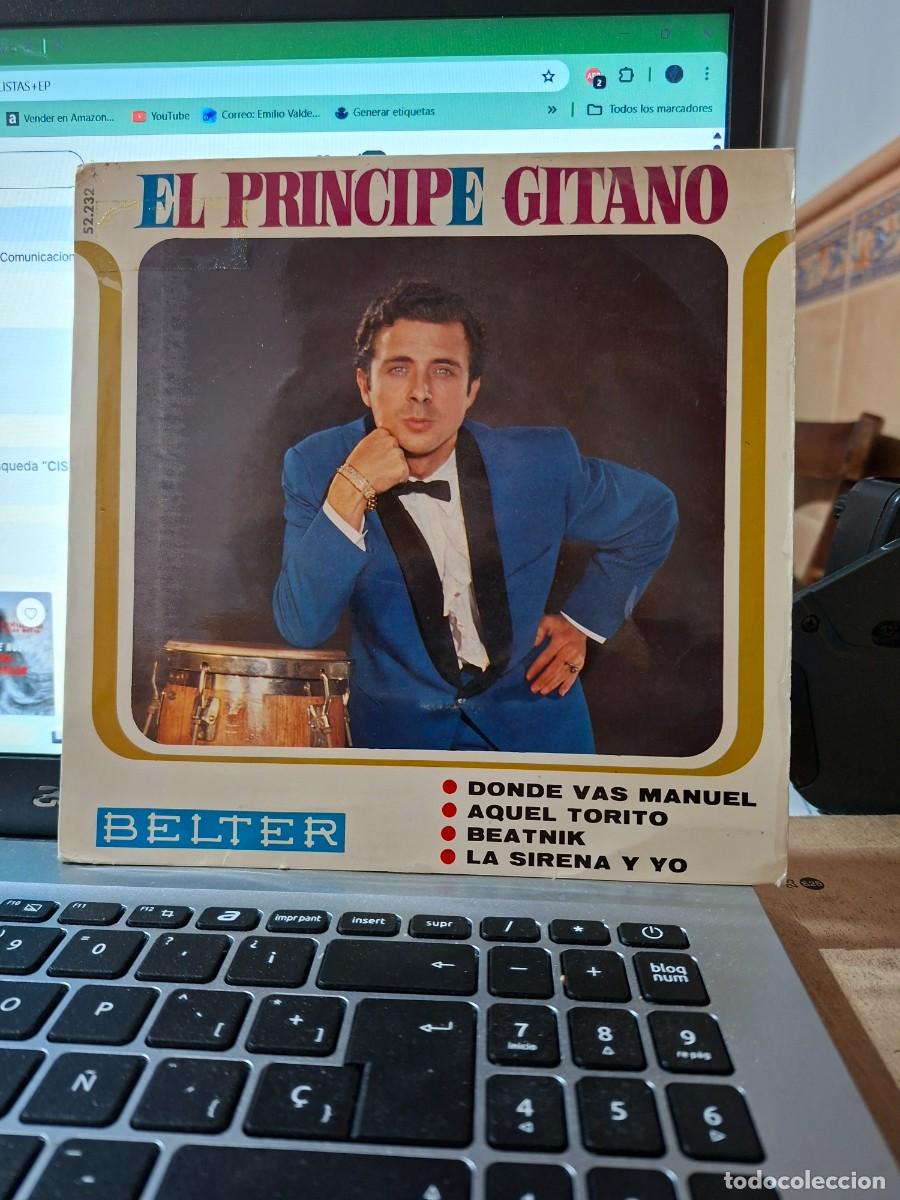 Discos de vinilo: EL PRINCIPE GITANO - DONDE VAS MANUEL - EP DE VINILO - C- 51 - Foto 1