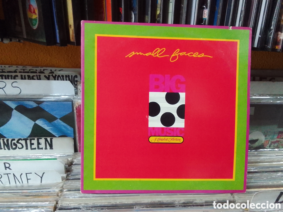 Discos de vinilo: Big music, small faces,2 lps - Foto 1