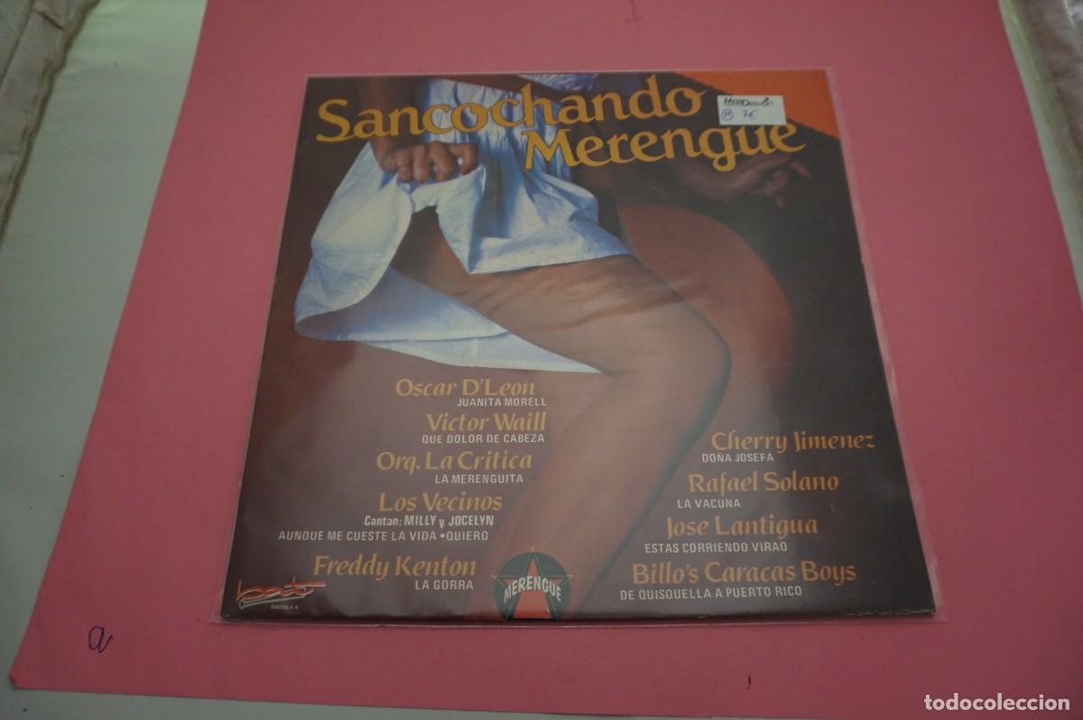 Discos de vinilo: LP - SANCOCHANDO MERENGUE - DISCO COMO NUEVO - Foto 1