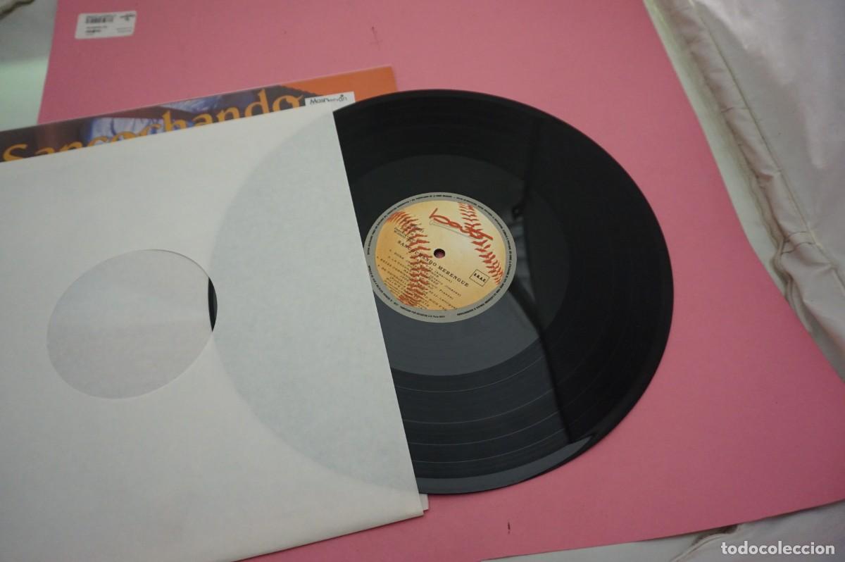 Discos de vinilo: LP - SANCOCHANDO MERENGUE - DISCO COMO NUEVO - Foto 2