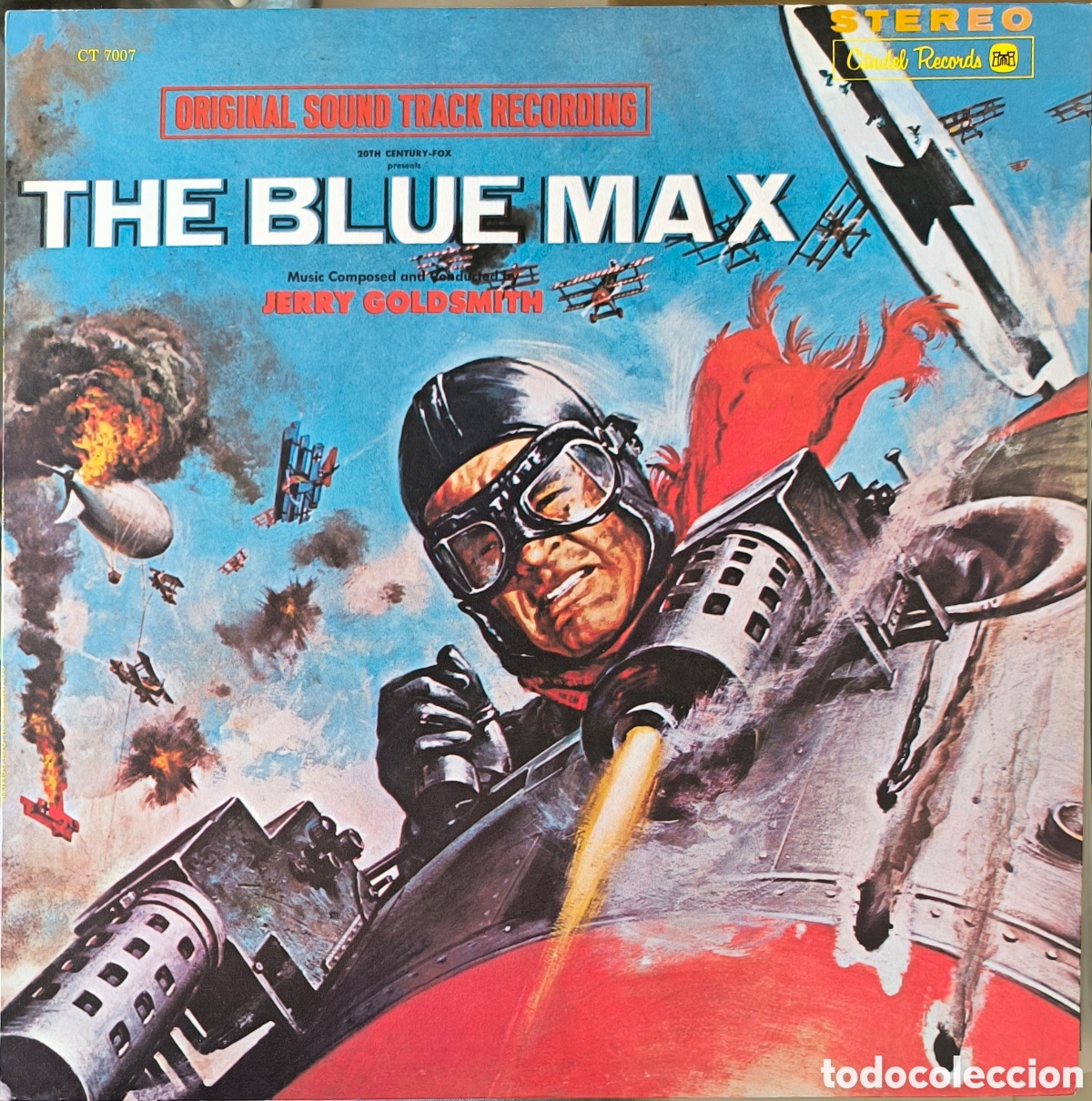 Discos de vinilo: THE BLUE MAX, LP. JERRY GOLDSMITH. - Foto 1