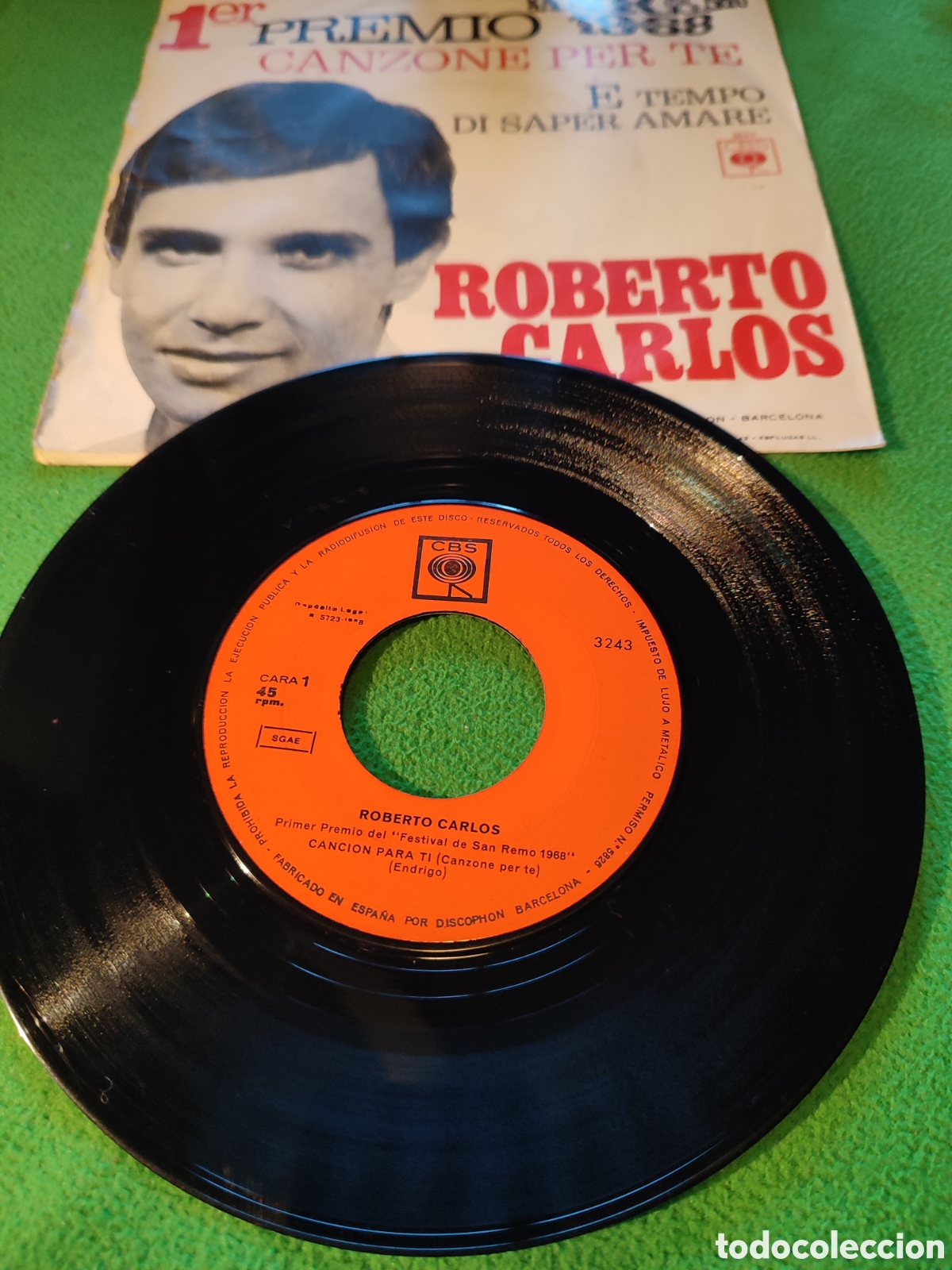 Discos de vinilo: Roberto Carlos - Canzone per te - Foto 2