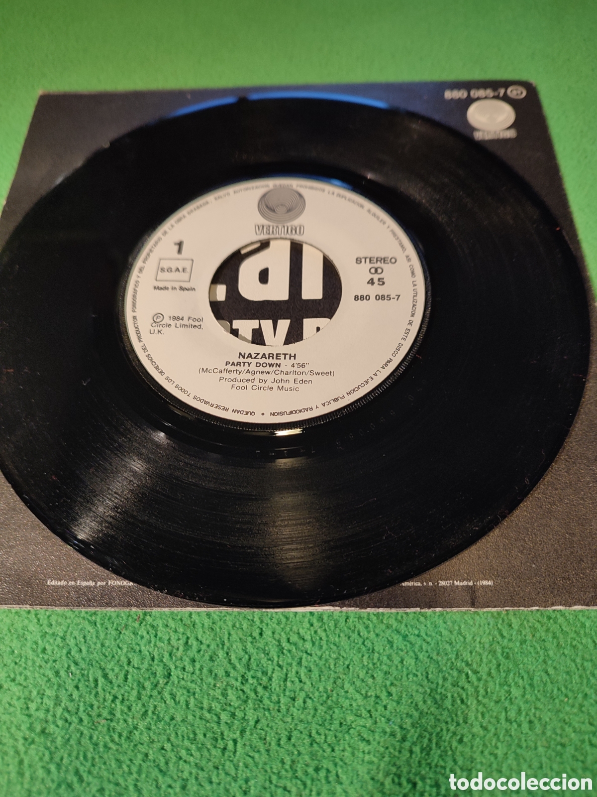 Discos de vinilo: Nazareth - Party Down edici&oacute;n 1984 - Foto 3