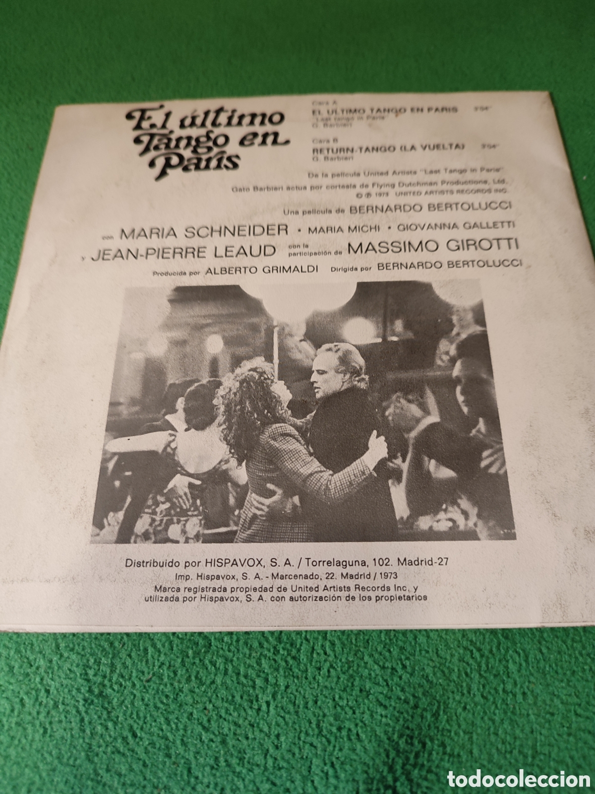 Discos de vinilo: Gato Barbieri - BSO El &uacute;ltimo tango en Paris - Foto 2
