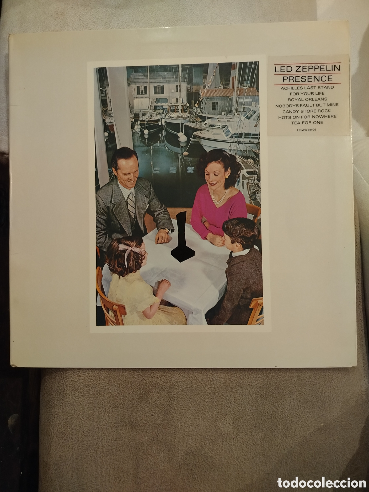 Discos de vinilo: Led Zeppelin LP Presence - Foto 1